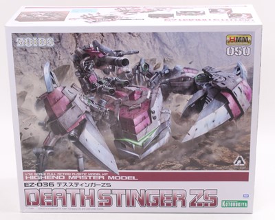 Lot 1574 - Takara Tomy, Kotobukiya, Zoids 1/72nd scale...