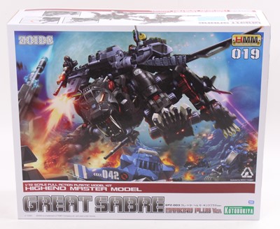 Lot 1575 - Takara Tomy, Kotobukiya, Zoids 1/72nd scale...