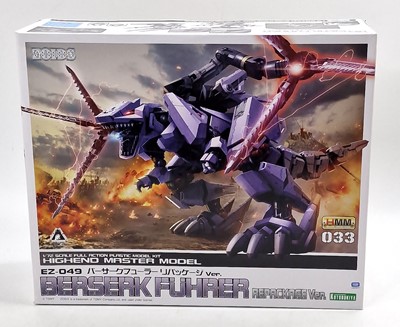 Lot 1577 - Takara Tomy, Kotobukiya, Zoids 1/72nd scale...