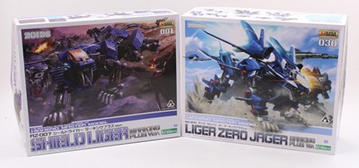 Lot 1582 - Takara Tomy, Kotobukiya, Zoids 1/72nd scale...