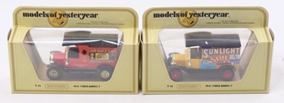 Lot 1415 - Matchbox Lesney Models of Yesteryear, 2 rarer...