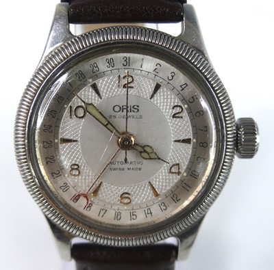 Lot 2671 - An Oris gent's stainless steel automatic...