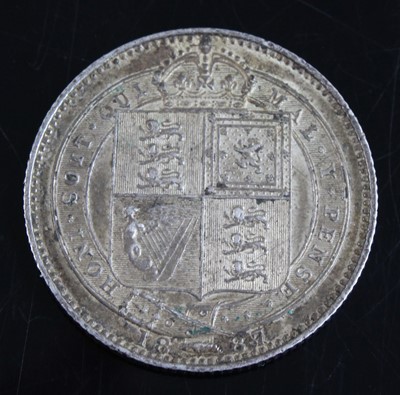 Lot 2050 - Great Britain, 1849 florin, Victoria Godless...