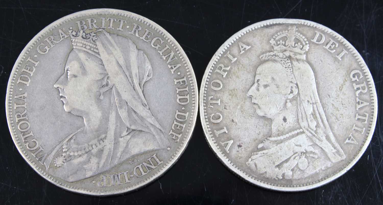 Lot 2142 - Great Britain, 1900 crown, Victoria veiled...