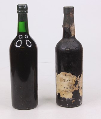 Lot 1301 - Taylor's Vintage Port 1975, one bottle, and...