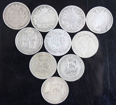 Lot 2159 - Great Britain, 1817 shilling, George III bull...