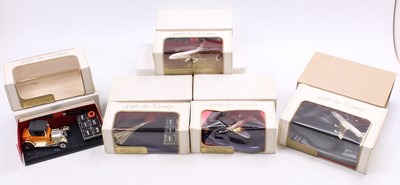 Lot 1447 - Matchbox Lesney Giftware boxed plated group of...