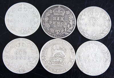 Lot 2141 - Great Britain, 1904 sixpence, Edward VII, rev:...