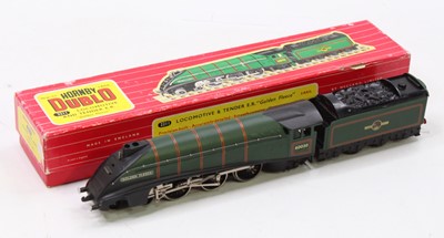 Lot 411 - 2211 Hornby-Dublo 2-rail 4-6-2 loco & tender...