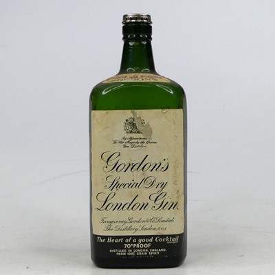Lot 1426 - Gordon's Special Dry London gin, with snap cap,...