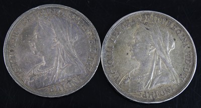 Lot 2385 - Great Britain, 1893 crown, Victoria veiled...