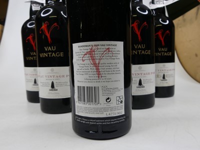 Lot 1315 - Sandeman Vau Vintage Port 1999, 6 bottles