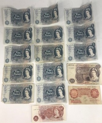 Lot 2129 - Great Britain, Bank of England notes to...
