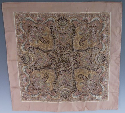 Lot 600 - A Liberty of London vintage silk scarf, having...