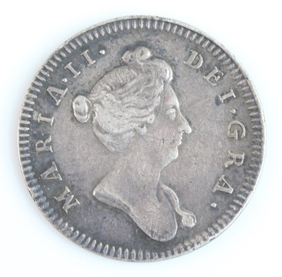 Lot 2375 - England, Mary II (1662-1694) pattern farthing,...