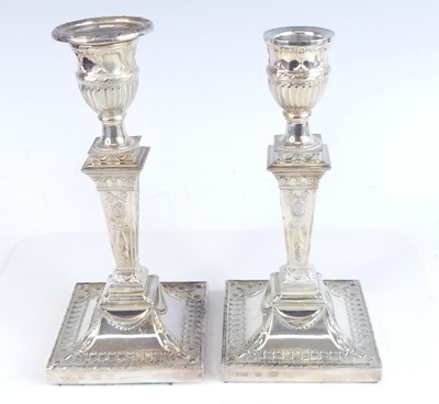 Lot 2141 - A pair of Queen Elizabeth II silver table...