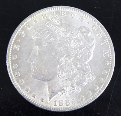 Lot 2083 - United States of America, 1885 silver Morgan...