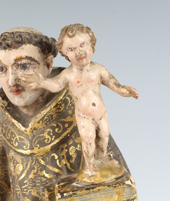 Lot 29 - Saint Anthony and the Christ Child - 18th...