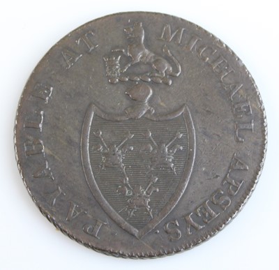 Lot 2171 - Great Britain, Bury St Edmunds, copper...