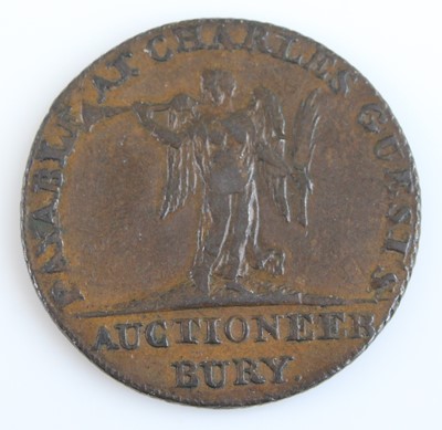 Lot 2171 - Great Britain, Bury St Edmunds, copper...