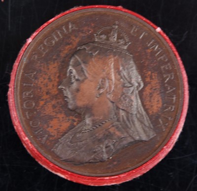 Lot 2340 - Great Britain, 1897 Diamond Jubilee bronze...