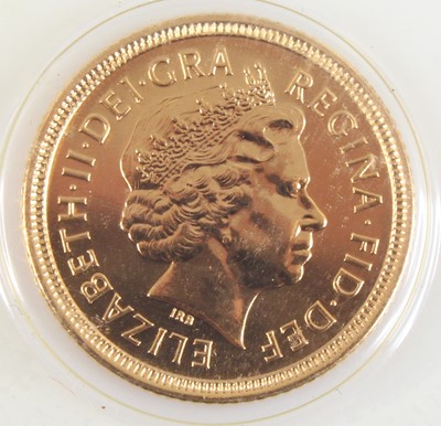 Lot 2026 - Great Britain, 2004 gold half sovereign,...