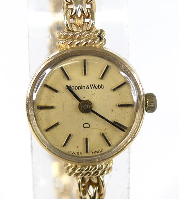 Lot 2744 - A 9ct yellow gold Mappin & Webb quartz...