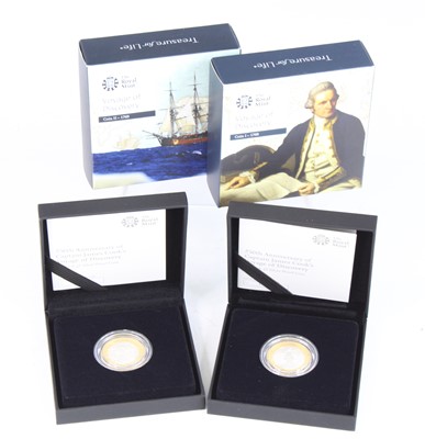 Lot 2126 - The Royal Mint, 250th Anniversary of Captain...