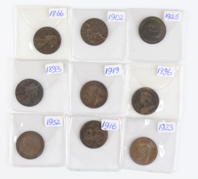 Lot 2119 - Great Britain, a large collection of copper...