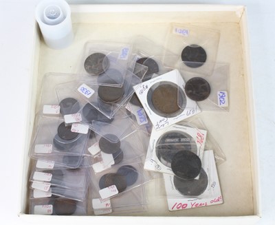 Lot 2119 - Great Britain, a large collection of copper...