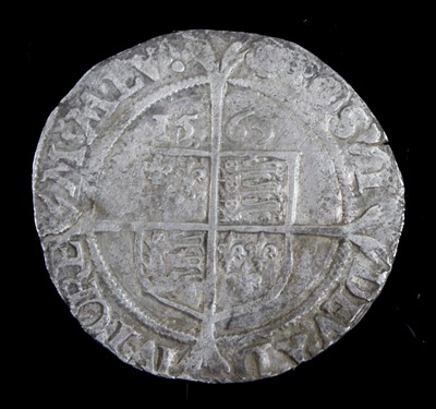 Lot 2038 - England, 1565 sixpence, Elizabeth I crowned...