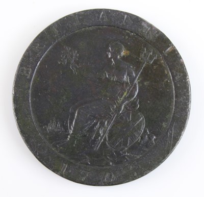 Lot 2041 - Great Britain, 1797 cartwheel penny, Soho mint,...