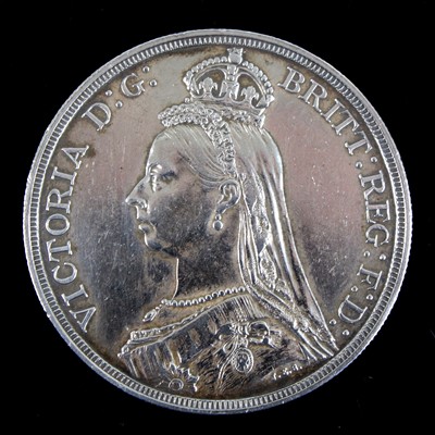 Lot 2092 - Great Britain, 1887 crown, Victoria jubilee...