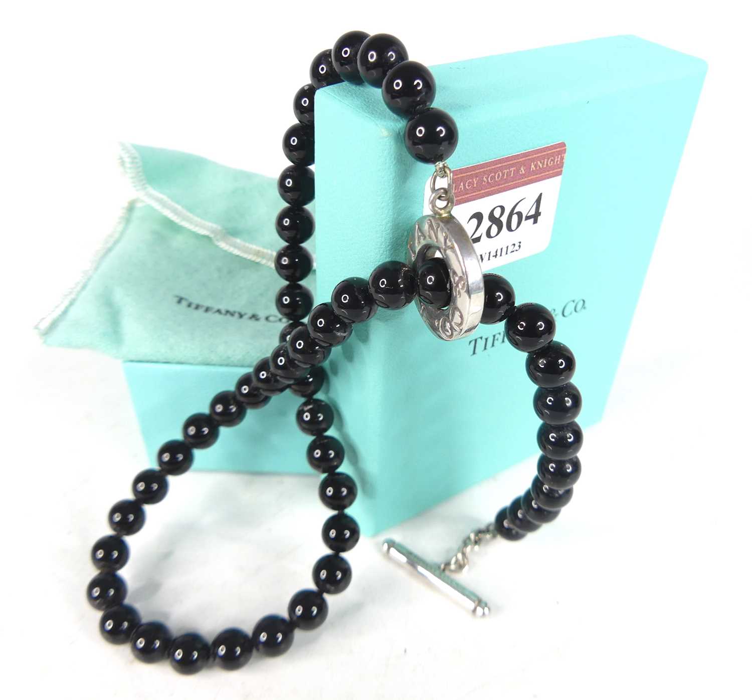 Tiffany on sale onyx necklace