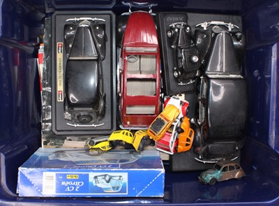 Lot 1519 - A collection of play-worn Citroen diecast...