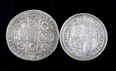 Lot 2128 - Great Britain, 1735 sixpence, George II young...