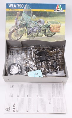 Lot 680 - An Italeri No. 7401 1/9th scale WLA 750...