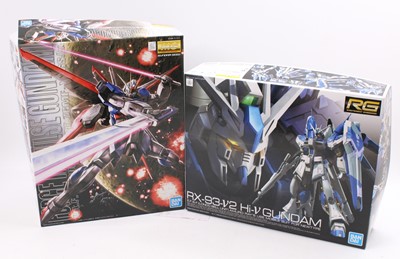 Lot 1621 - Bandai Master Grade Models, two examples to...