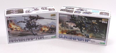 Lot 1592 - Two Kotobukiya Zoids Model kits to include...