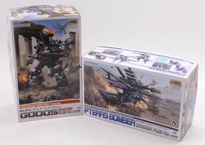 Lot 1595 - Two Kotobukiya Zoids 1/72 kits to include...