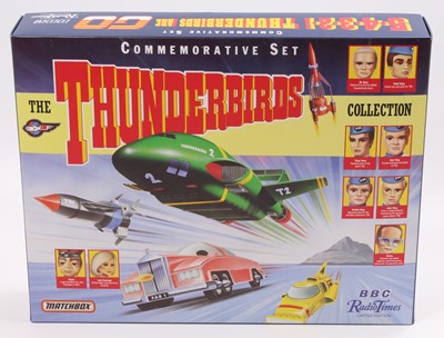 Lot 1469 - Matchbox Toys Thunderbirds Commemorative Set,...