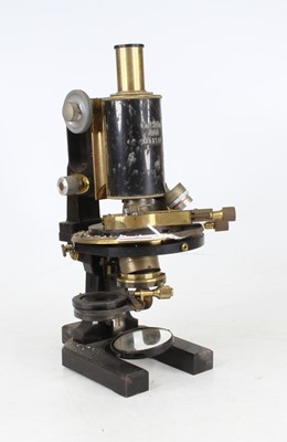 Lot 2 - An early 20th century Karl Zeiss Jena compound...