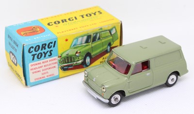 Lot 1211 - Corgi Toys No. 450 Austin Mini Van comprising...