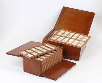 Lot 14 - A 19th century mahogany box of rectangular...