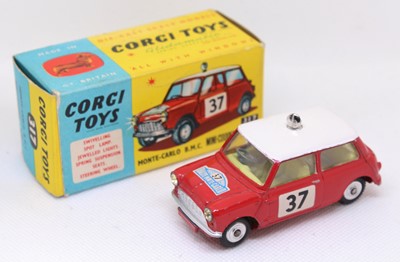 Lot 1216 - Corgi Toys No.317 B.M.C Mini Cooper with red...