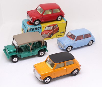 Lot 1275 - Corgi Toys and Dinky Toys boxed and loose Mini...