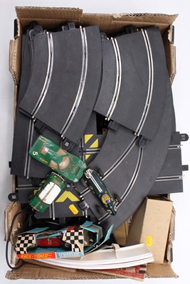 Lot 1591 - A collection of mixed Scalextric to include...