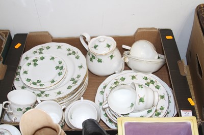 Lot 626 - A Colcough part tea & dinner service in the...