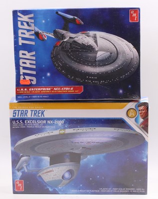 Lot 1611 - AMT Star Trek boxed model kit group, 2...