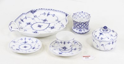 Lot 100 - A collection of Royal Copenhagen table wares...